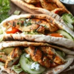 Sheet Pan Chicken Pitas
