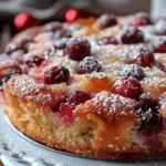 Cranberry Orange Breakfast Cake Recipe