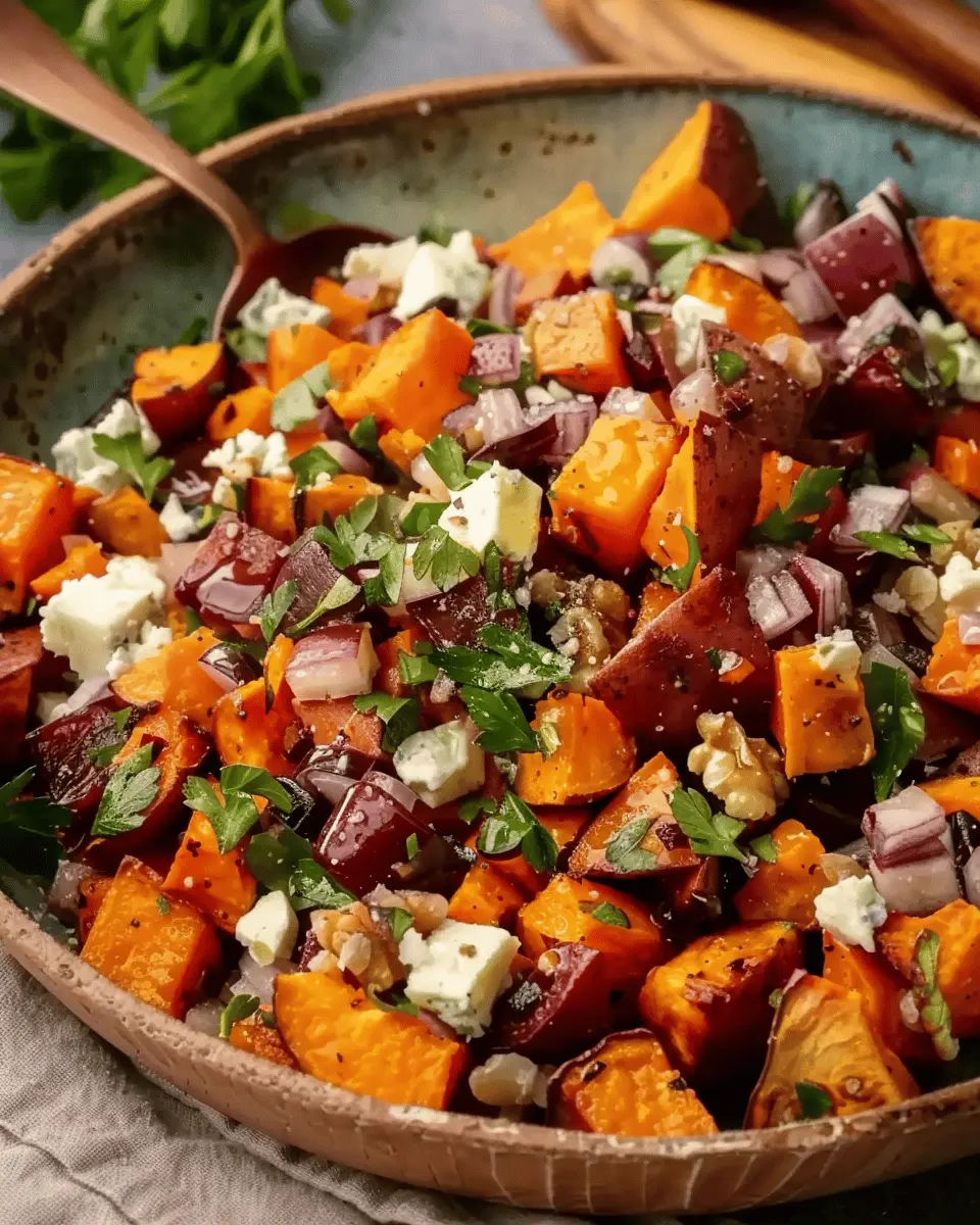Roasted Sweet Potato Salad: Easy and Delicious Turkey Bacon Twist