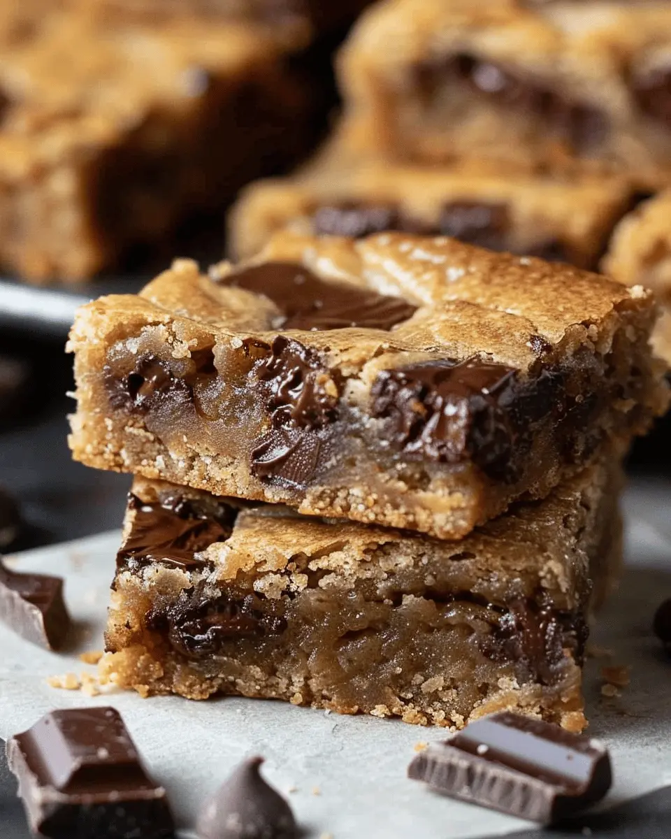Brown Butter Chocolate Chunk Blondies: The Best Indulgent Treat