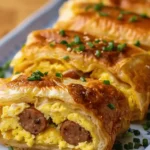 Sausage Egg Breakfast Roll-Ups