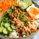 Ground Turkey Rice Bowls with Bang Bang
