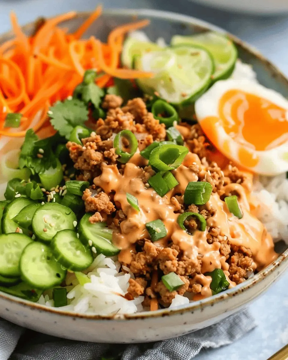 Ground Turkey Rice Bowls: Easy Bang Bang Flavor Explosion