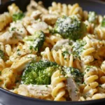 Creamy Rotisserie Chicken Broccoli Pasta