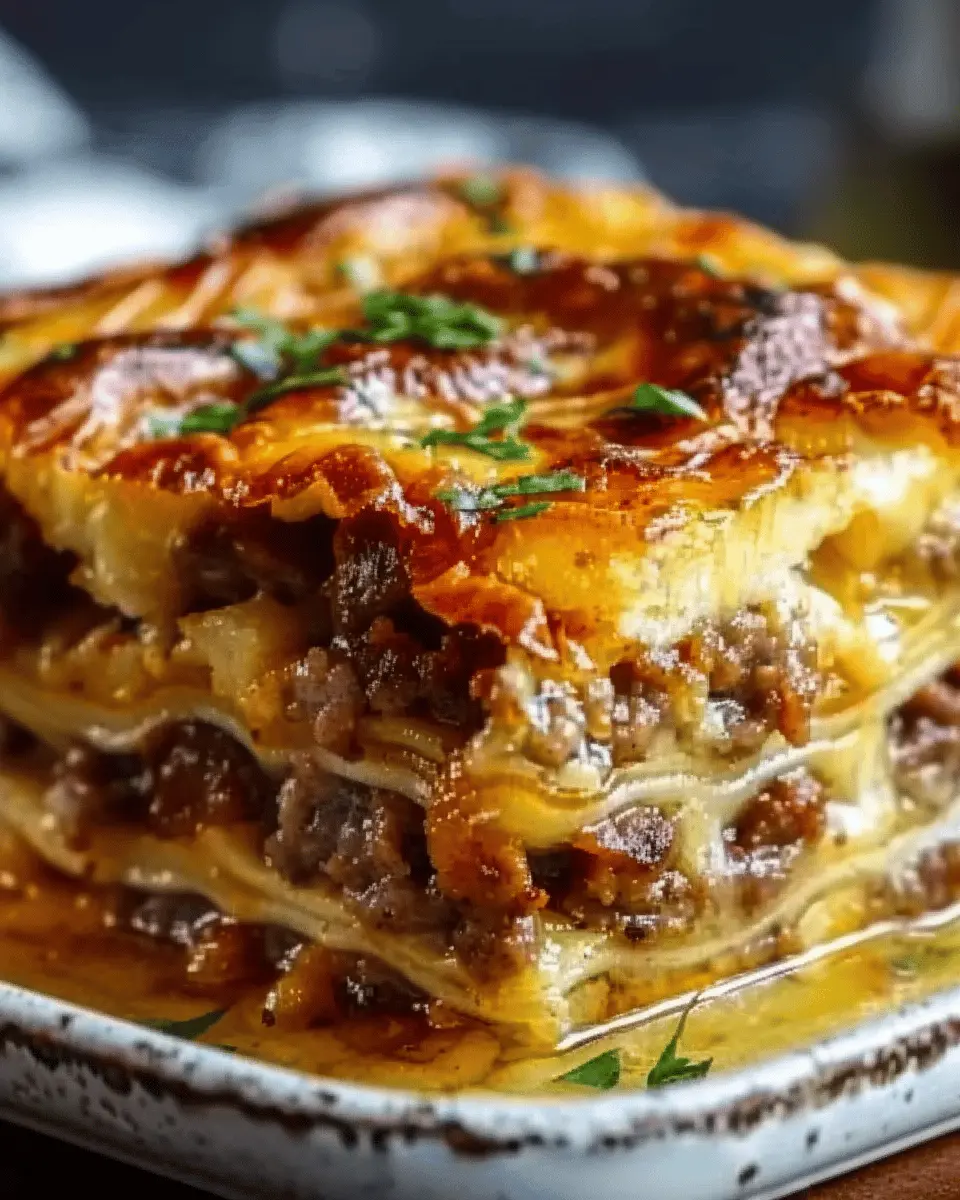 Pancake Sausage Casserole: Easy Family Brunch Delight with Turkey Bacon