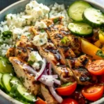 Greek Chicken Bowls