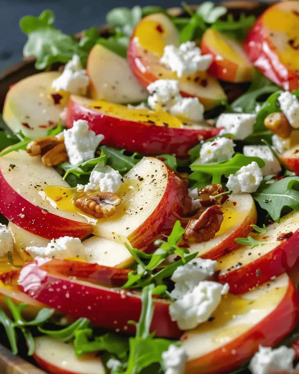 Honeycrisp Apple and Feta Salad: A Refreshingly Easy Delight