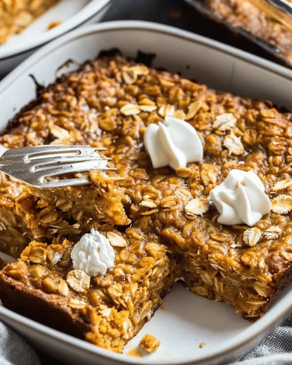 Pumpkin Baked Oatmeal: The Best Cozy Fall Breakfast Delight