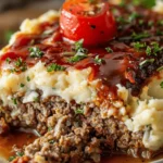 Meatloaf with Mashed Potatoes