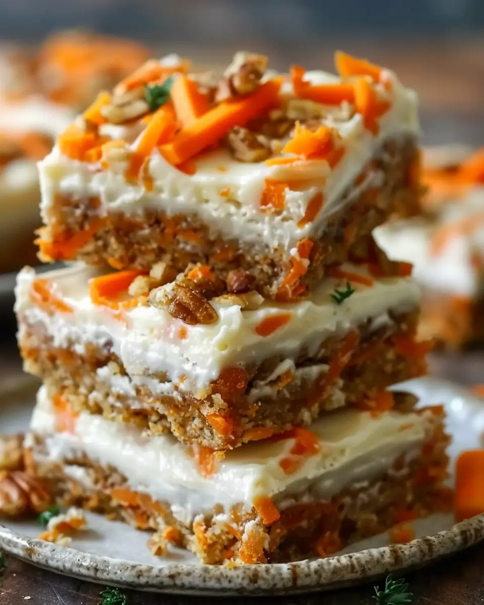 Cottage Cheese Carrot Cake Bars: Easy, Delicious, and Guilt-Free
