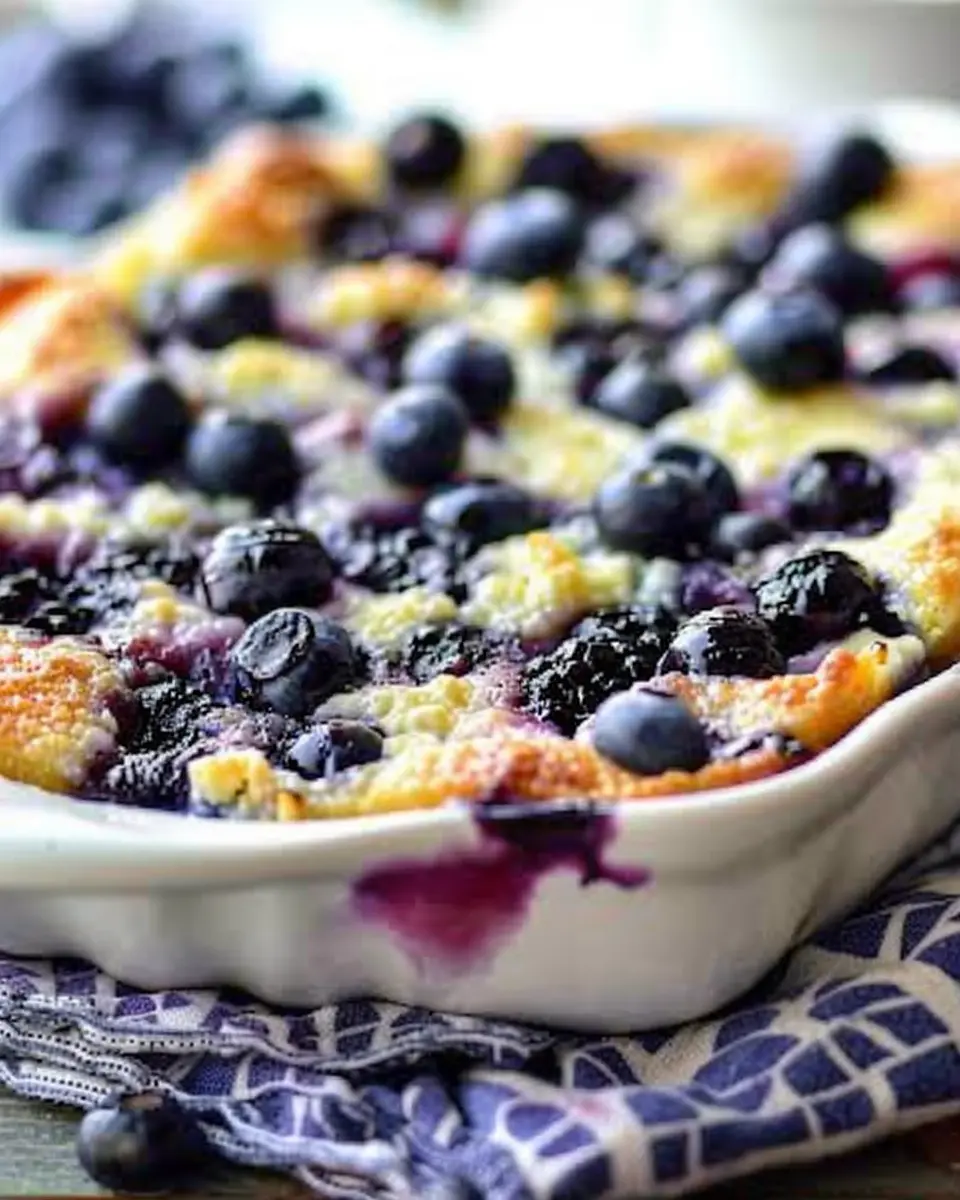 Blueberry Cottage Cheese Breakfast Bake: A Healthy Morning Delight