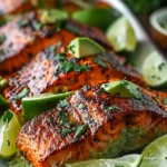 Cajun Salmon Avocado Lime