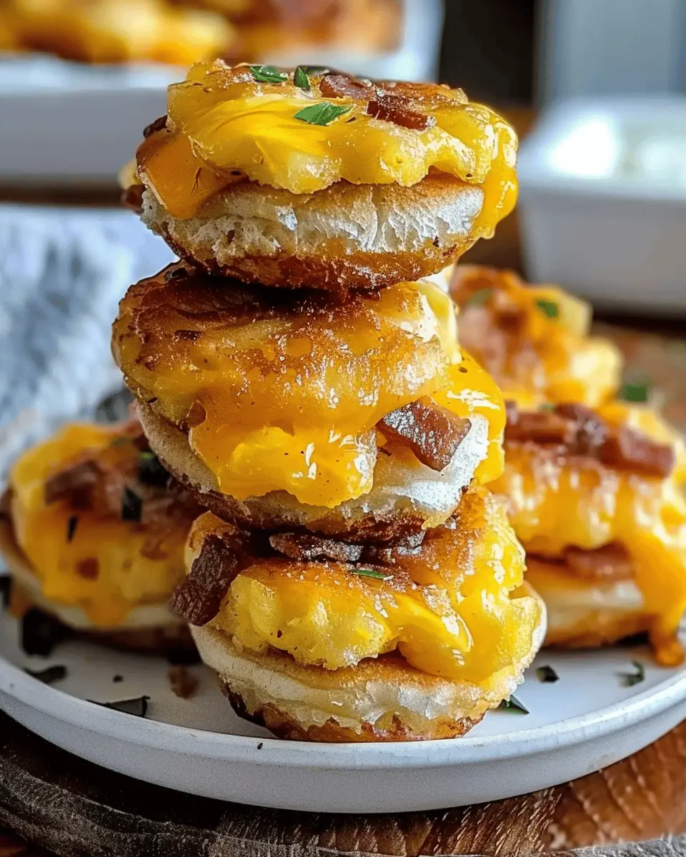 McGriddle Bites with Turkey Bacon and Chicken Ham: Easy Indulgence