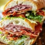 Italian Grinder Salad Sandwich
