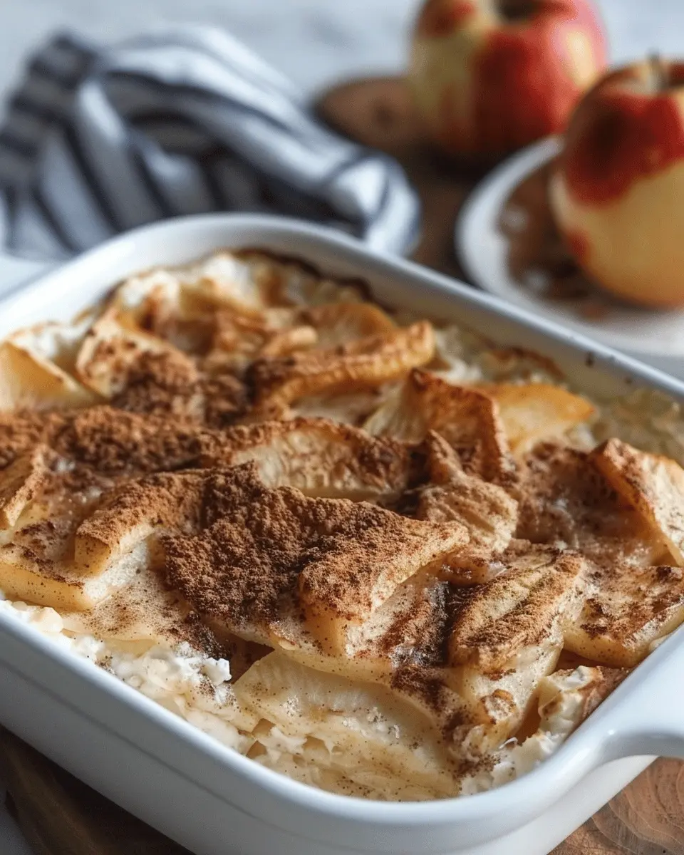 Apple Cinnamon Cottage Cheese Bake: The Easy Comfort Food Delight