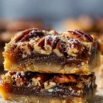 Salted Maple Pecan Pie Bars
