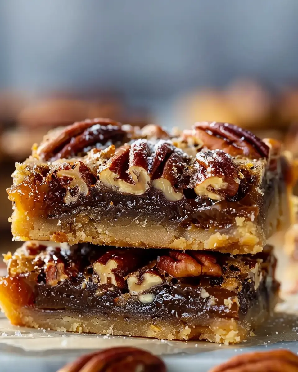Salted Maple Pecan Pie Bars: The Best Indulgent Treat to Make