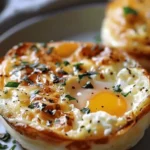 Baked Cottage Cheese Eggs