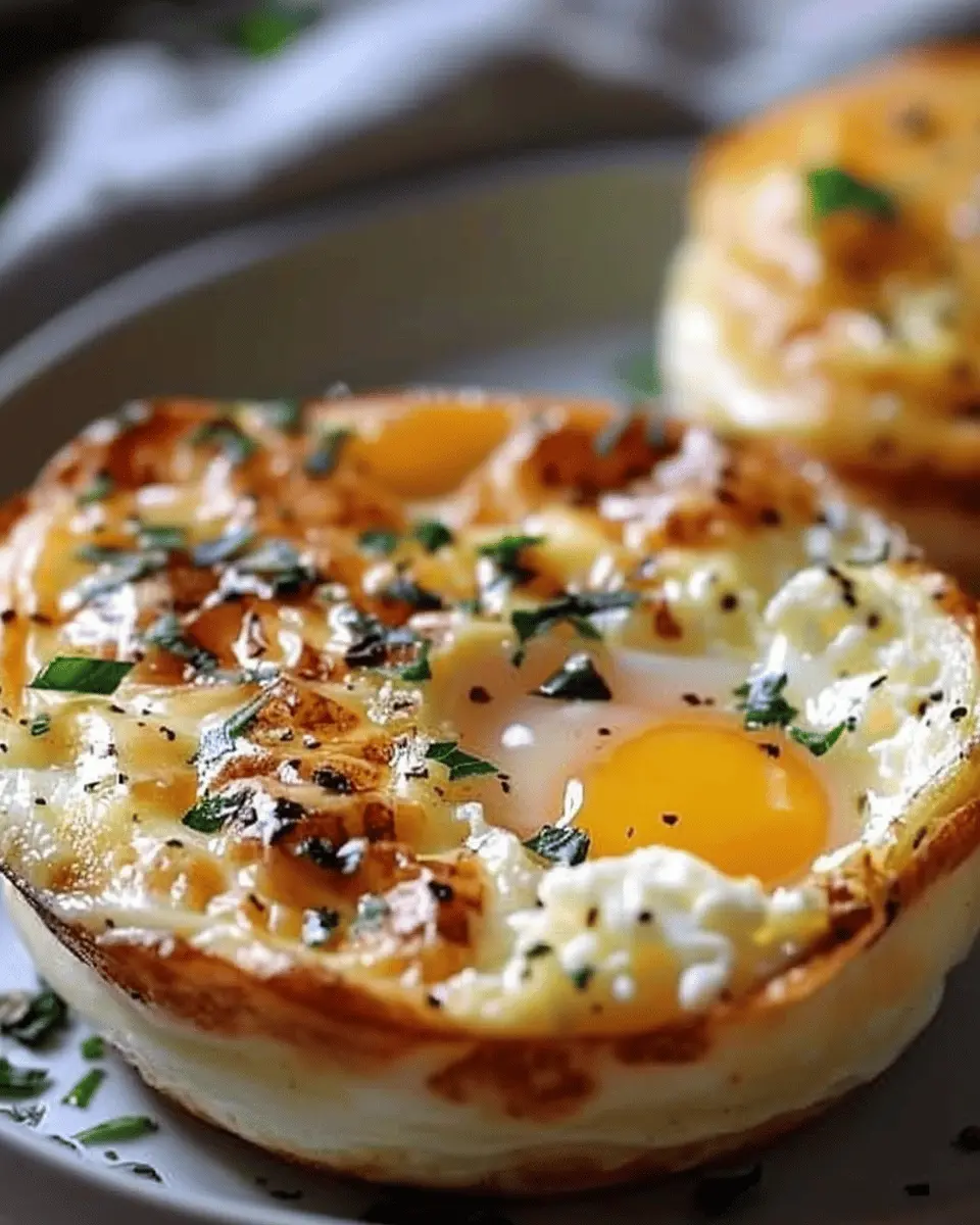 Baked Cottage Cheese Eggs: Easy Recipe with Turkey Bacon Delight