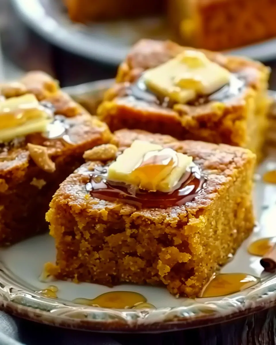 Pumpkin Cornbread with Cinnamon Honey Butter: The Best Fall Treat