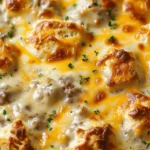 Biscuits and Gravy Casserole
