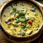 Mouthwatering Roasted Poblano Soup