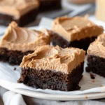 Frosted Coffee Brownies