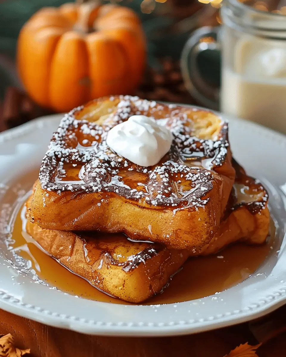 Pumpkin French Toast: Easy, Indulgent Breakfast with Turkey Bacon