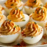 Pumpkin Patch Deviled Eggs