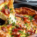 Savory Cheddar & Bacon Dutch Baby
