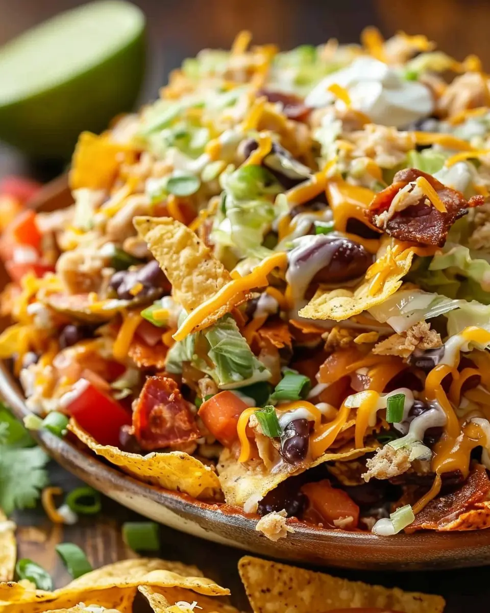 Frito Cowboy Cabbage: Easy Recipe with Turkey Bacon and Chicken Ham