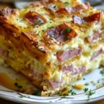 Monte Cristo Breakfast Casserole