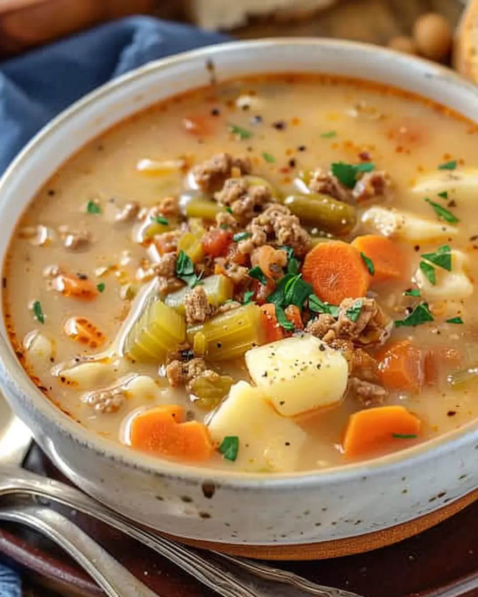Dolly Partons Stampede Soup: A Hearty Turkey Bacon Delight