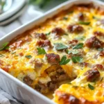 Easy Sausage and Egg Casserole
