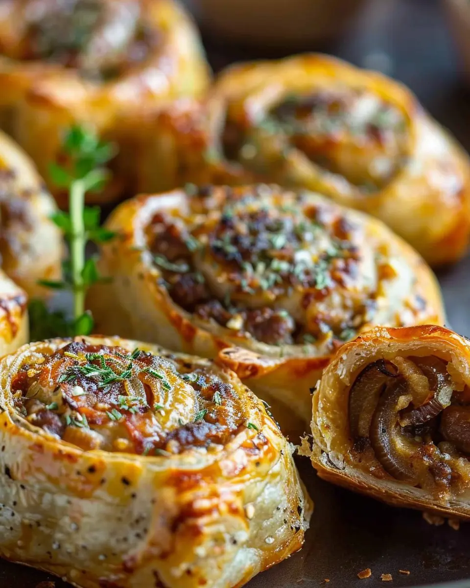 Savory French Onion Sausage Rolls: Easy Recipe for Flavor Lovers