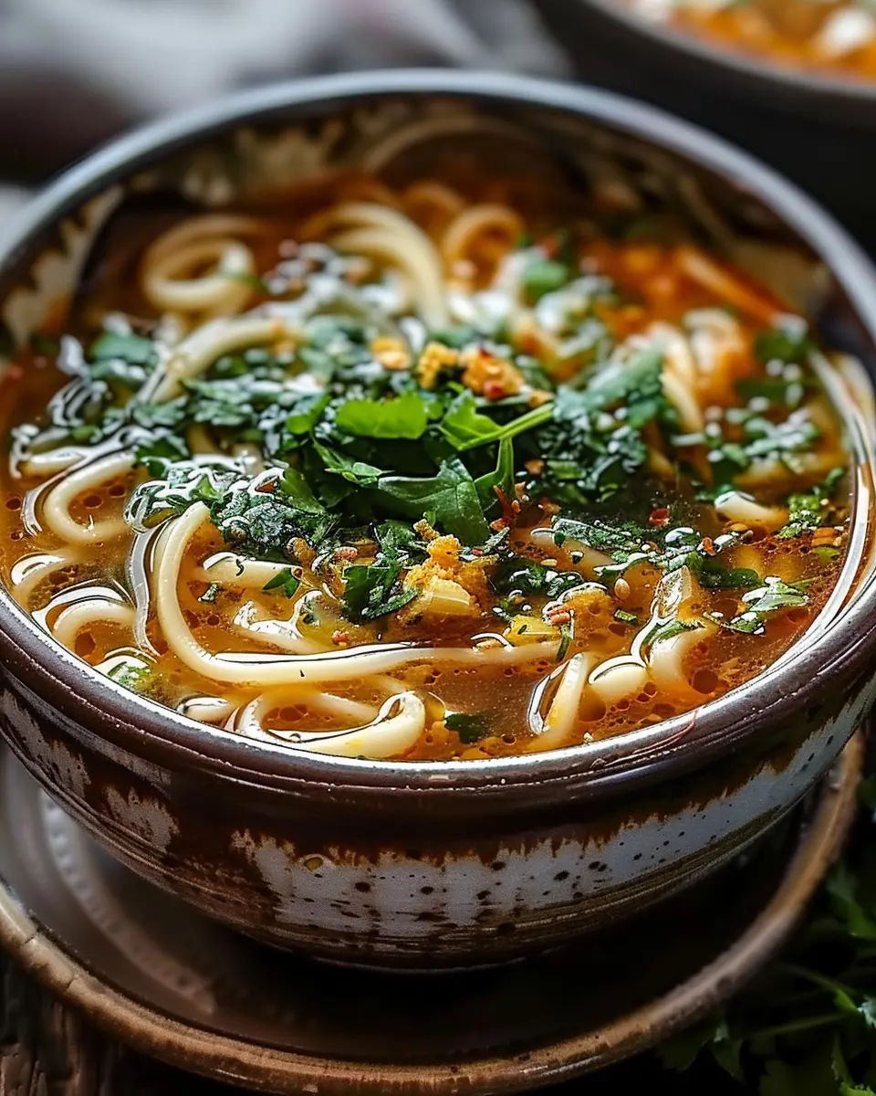 Persian Noodle Soup: Easy Comfort in Every Bowl