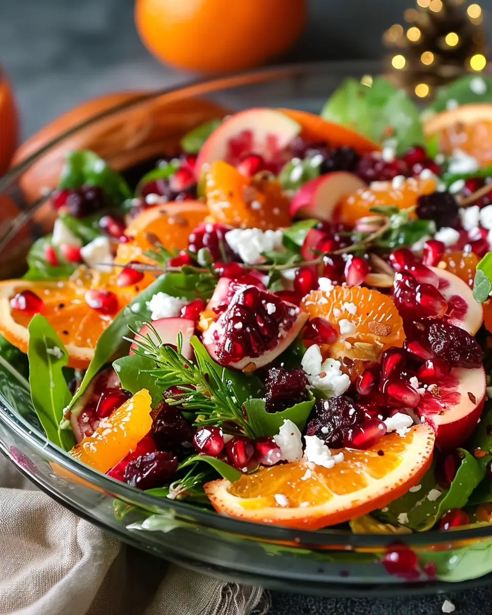 Christmas Salad: Easy Festive Delight with Turkey Bacon and Chicken Ham