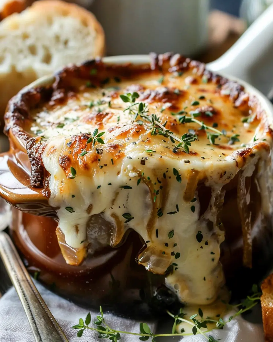 Easy French Onion Soup: The Best Comforting Recipe with Turkey Bacon