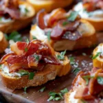 Million Dollar Bacon Crostini