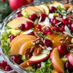 Sweet Christmas Apple Salad