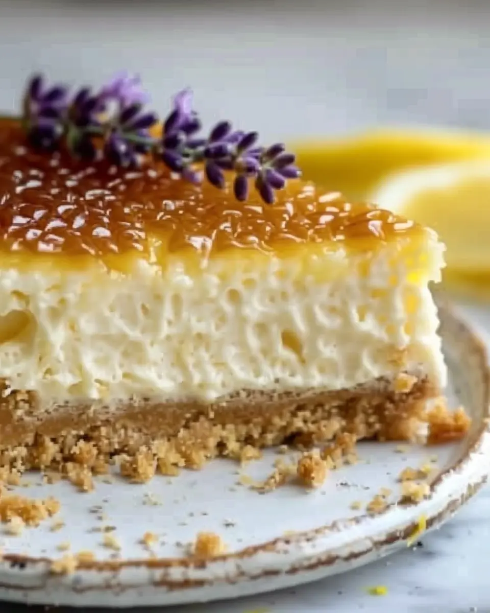 Lemon Lavender Cheesecake: A Refreshing Indulgence for Dessert Lovers