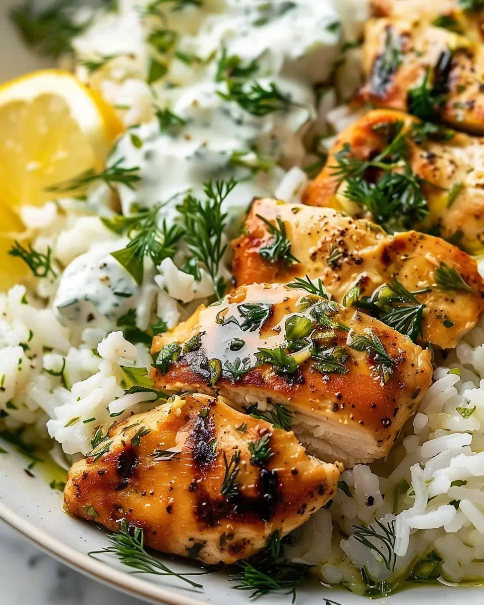 Dump-and-Bake Chicken Tzatziki Rice: The Easy Comfort Meal