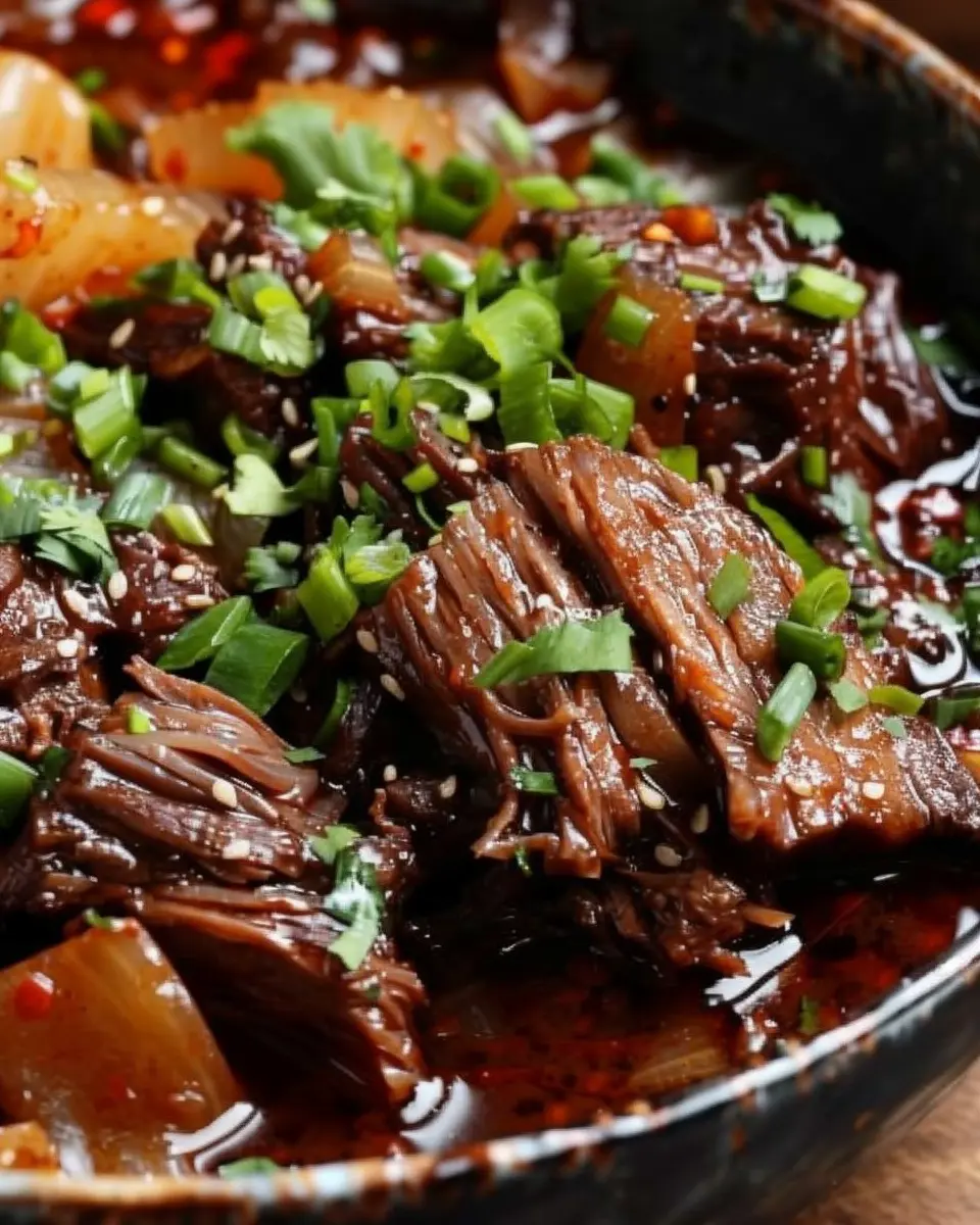 Korean Style Pot Roast: Easy, Flavorful Comfort Food Delight