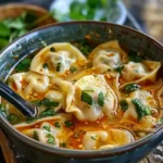 Comforting Thai Potsticker Soup