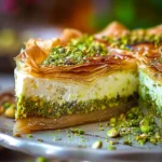 Baklava Pistachio Cheesecake