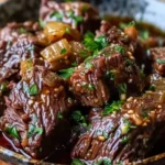 Slow Cooker Garlic Butter Beef