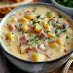 Creamy Cheesy Ham Chowder Recipe