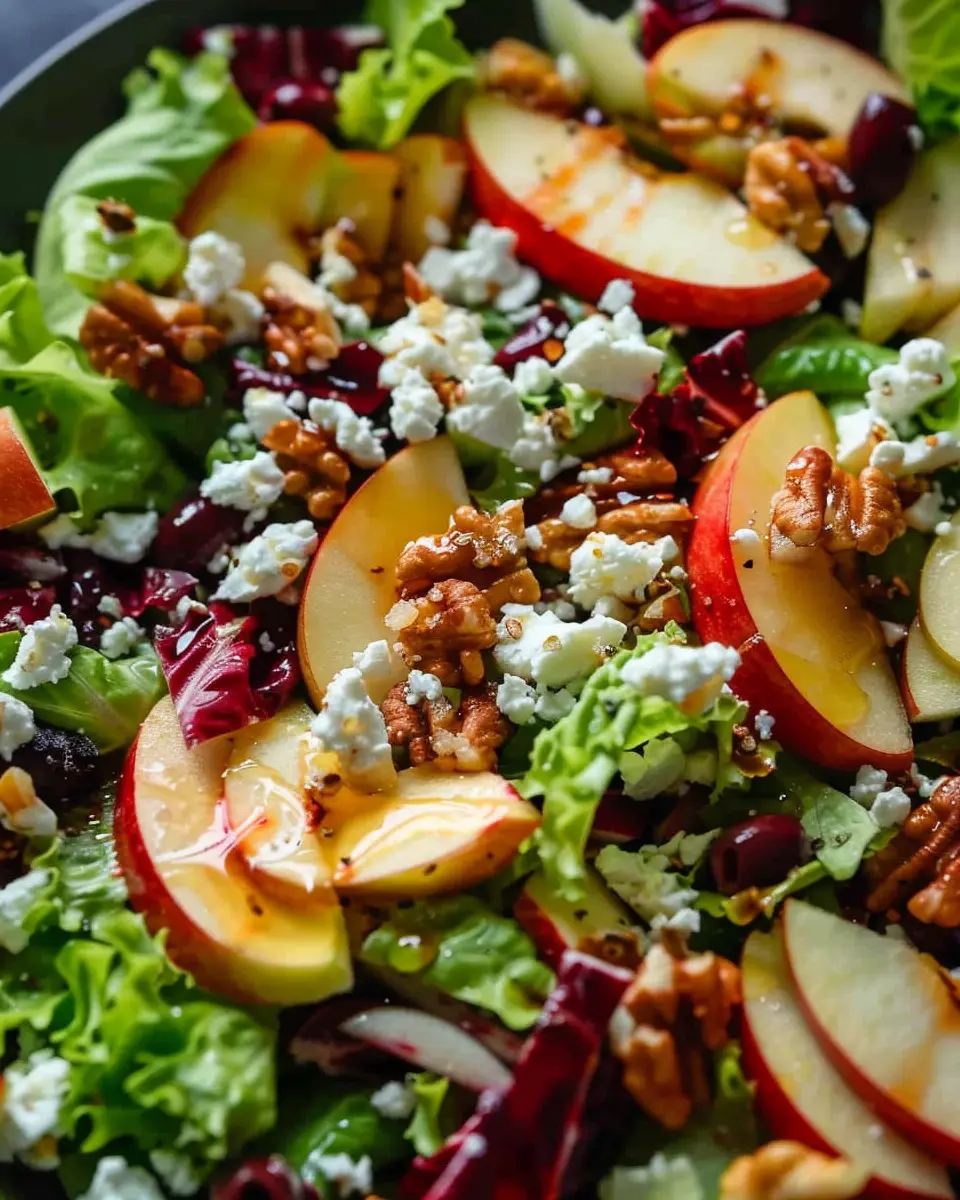 Honeycrisp Apple Feta Salad: Easy, Fresh Twist for Your Lunch
