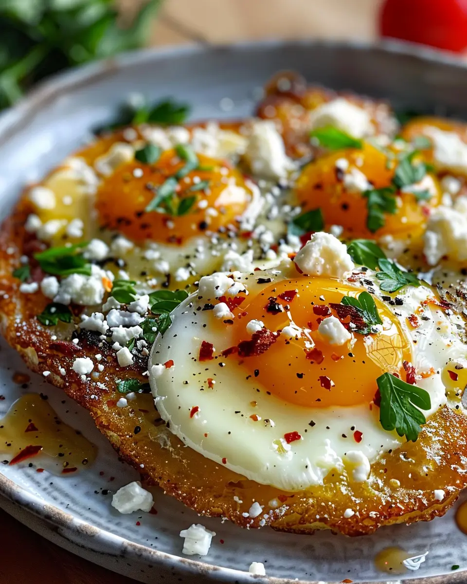 Crispy Feta Fried Eggs: A Delicious Twist on Breakfast Favorites