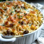 Sour Cream Beef Noodle Casserole